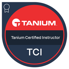 Tanium Certified Instructor