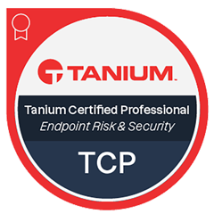 Tanium Certified Professional – Endpoint Risk and Security